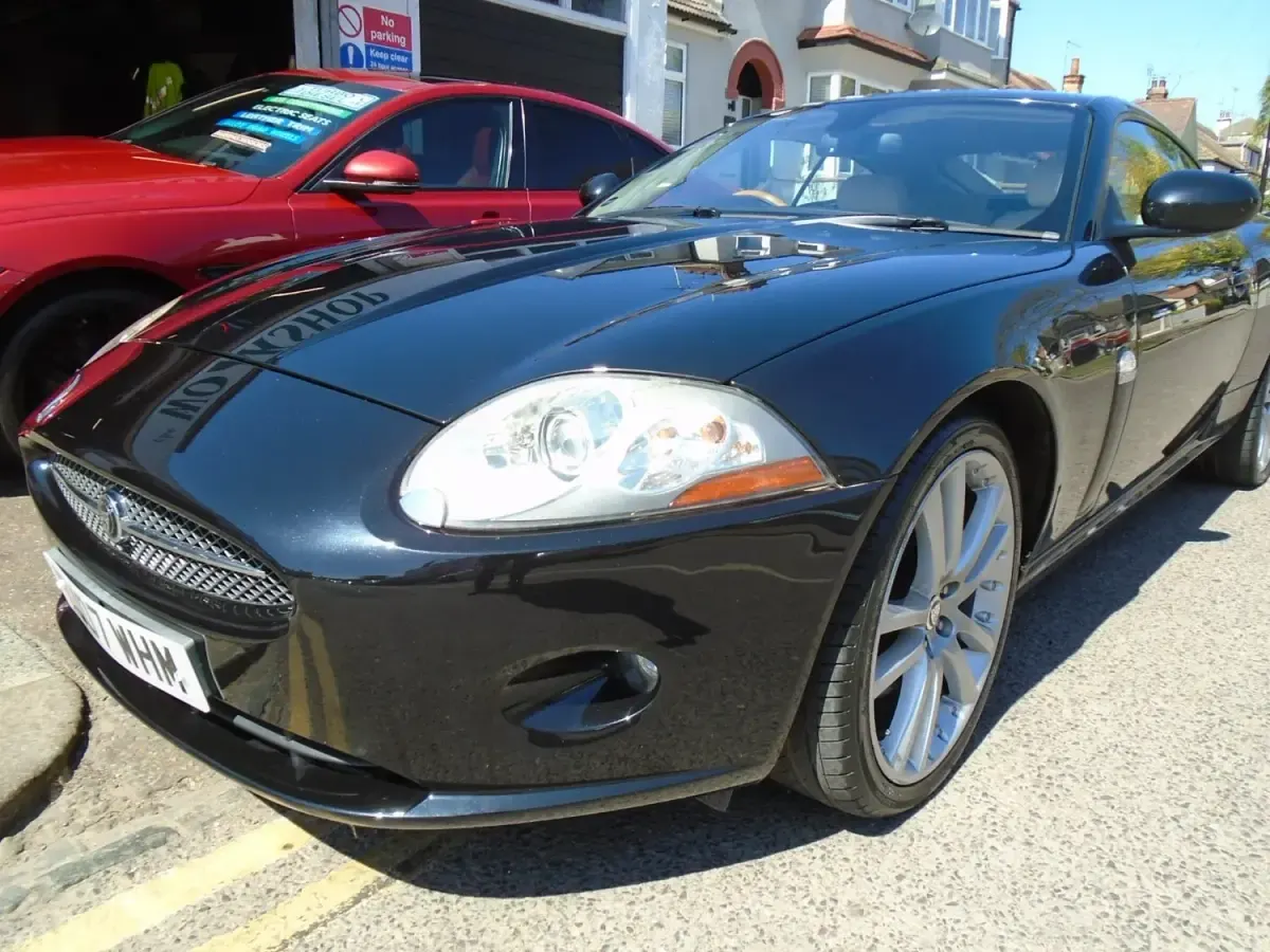 Used Jaguar XK 300 HP (220 kW) 2007 Black Coupe