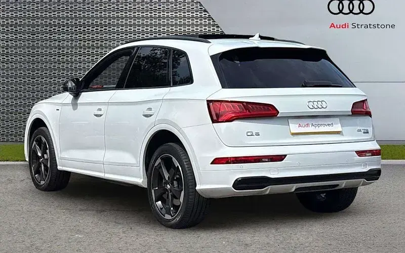 Used Audi Q5 Black Edition 245 HP (180 kW) 2020 White SUV