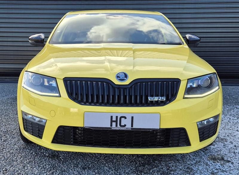 Used Skoda Octavia vRS 2014 Yellow Hatchback