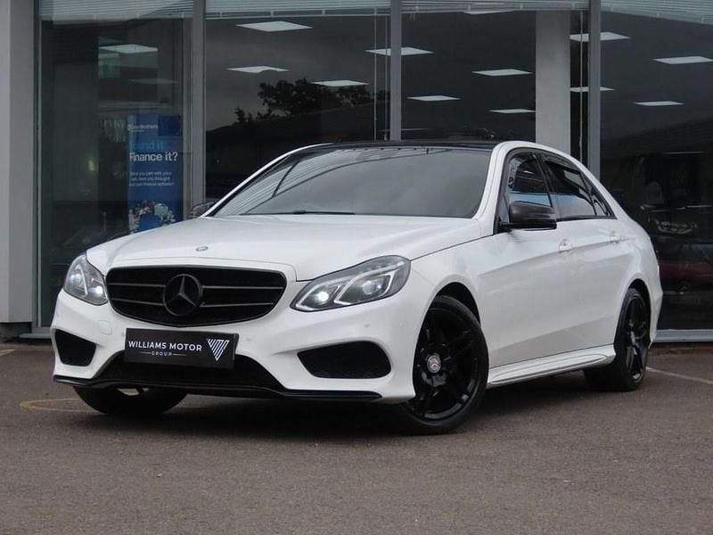White Used 2015 Mercedes E250 AMG Sedan | £9,495 (Fair price) - Image 1/4