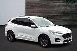 White Used 2022 Ford Kuga ST-Line SUV | £21,173 (Fair price) - Image 1/4