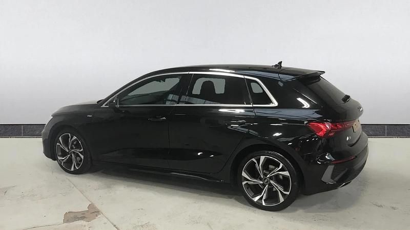 Used Audi A3 S-Line 110 HP (80 kW) 2023 Black Sedan