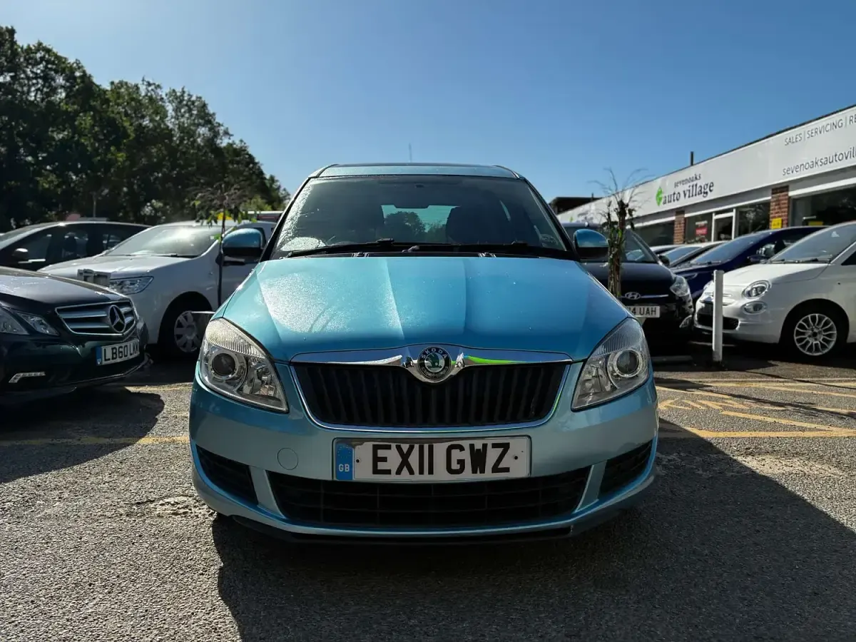 Used Skoda Roomster SE 105 HP (77 kW) 2011 Blue MPV