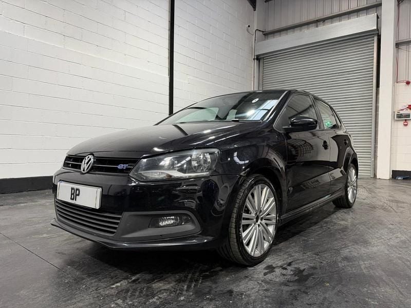 Used VW Polo BlueGT 140 HP (102 kW) 2013 Black Hatchback