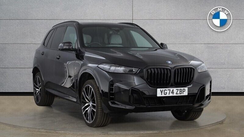 Black Used 2024 BMW X5 M Sport SUV | £75,399 - Image 1/4
