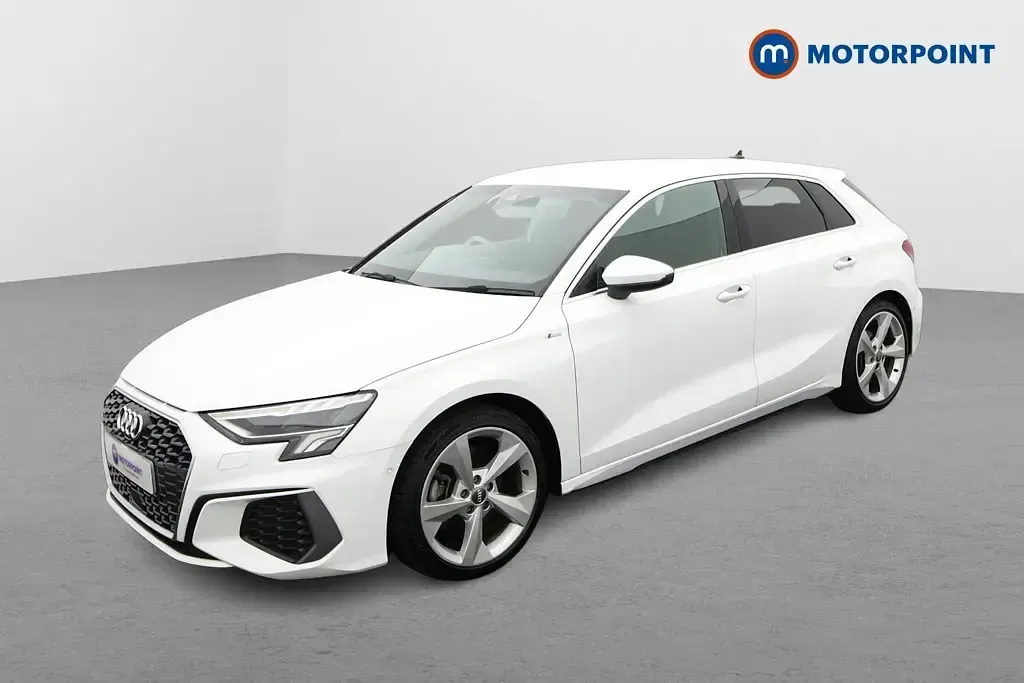 Used Audi A3 S-Line 2020 White Sedan