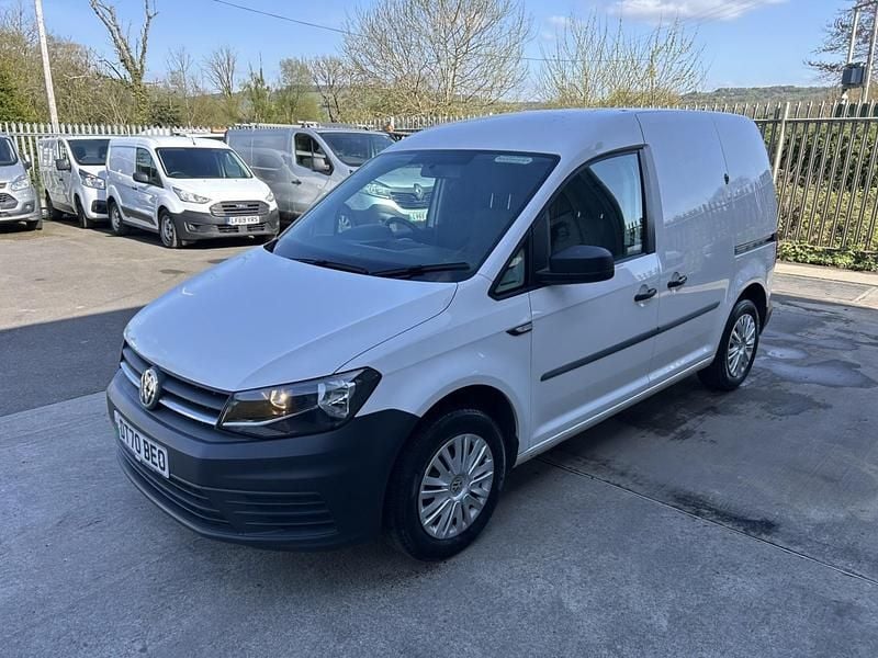 Begagnad VW Caddy Startline 102 HK (75 kW) 2021 Vit Minibuss