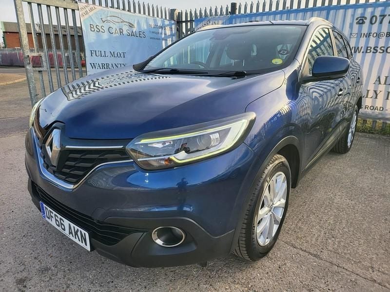 Used Renault Kadjar Dynamique 110 HP (80 kW) 2016 Blue SUV