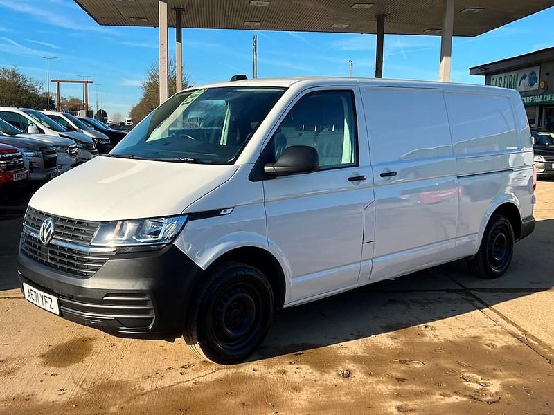 White Used 2021 VW T6.1 Startline Van | £16,450 - Image 1/4