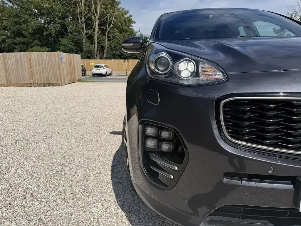 Used Kia Sportage GT-Line S 182 HP (133 kW) 2017 Silver SUV