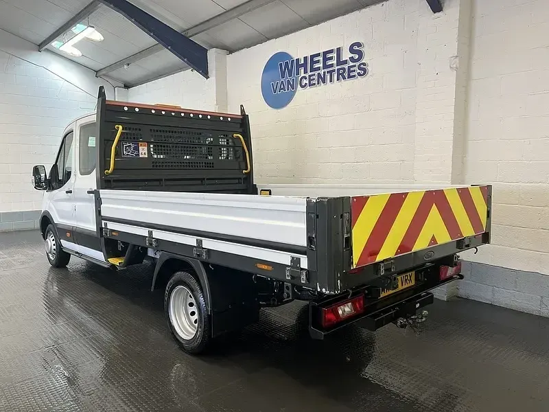 Used Ford Transit 130 HP (95 kW) 2022 White Cabriolet