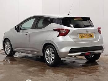 Used Nissan Micra Acenta 100 HP (73 kW) 2020 Silver Hatchback