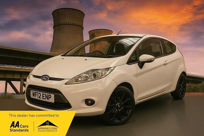 White Used 2012 Ford Fiesta Hatchback | £2,690 (Good price) - Image 1/3