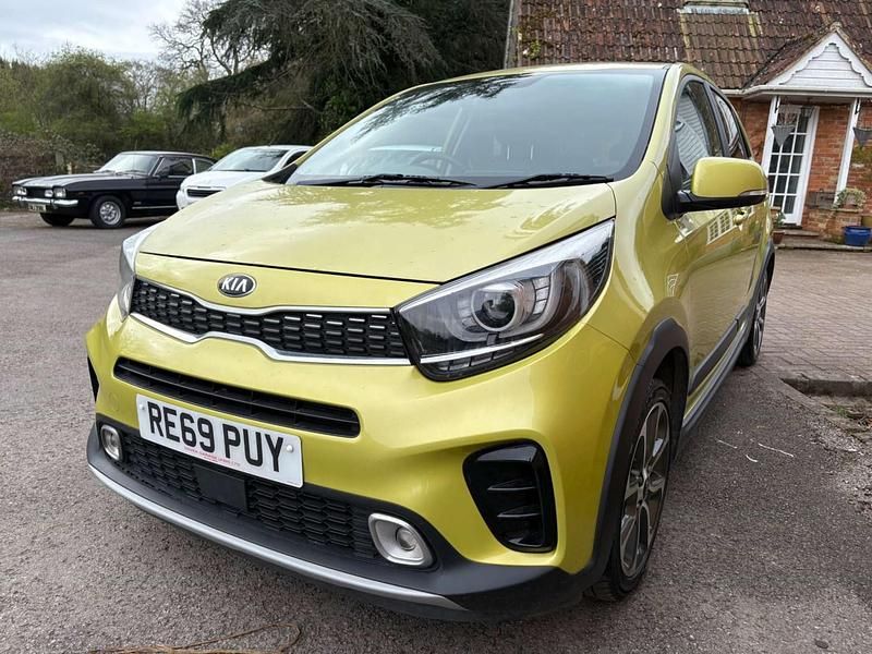 Used Kia Picanto X-Line 84 HP (61 kW) 2020 Green Hatchback