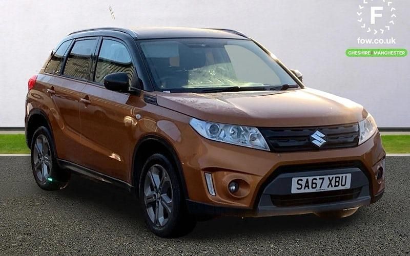 Orange/black Used 2017 Suzuki Vitara SZ-T Estate | £9,099 (Fair price) - Image 1/3