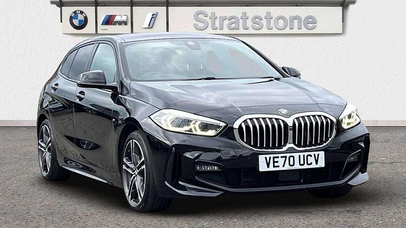 Black Used 2021 BMW 118 M Sport Hatchback | £20,999 (Good price) - Image 1/3
