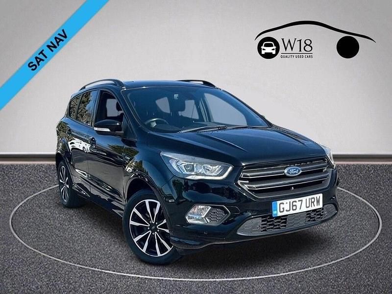 Used Ford Kuga ST-Line 150 HP (110 kW) 2017 Black SUV