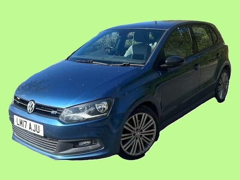Used VW Polo BlueGT 150 HP (110 kW) 2017 Blue Hatchback
