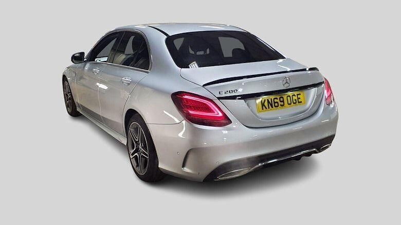 Used Mercedes C200 AMG line 2020 Silver Sedan