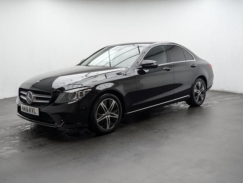 Used Mercedes C200 Premium 198 HP (145 kW) 2019 Black Sedan