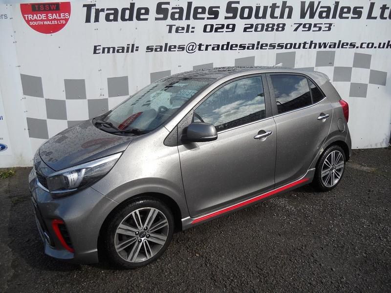 Used Kia Picanto GT-Line S 84 HP (61 kW) 2019 Silver Hatchback