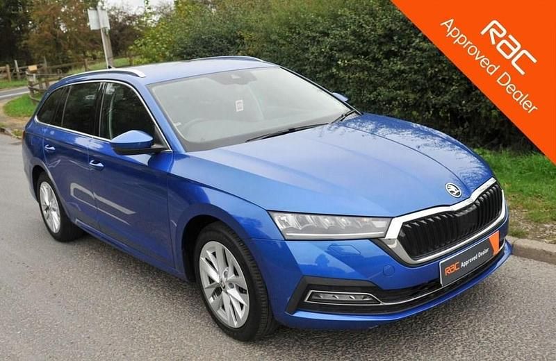Blue Used 2020 Skoda Octavia SE L First Edition Estate | £16,995 (A bit pricey) - Image 1/4
