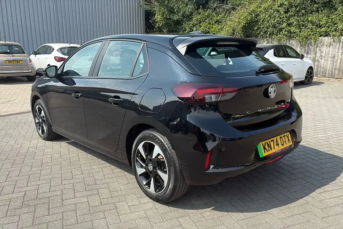Used Vauxhall Corsa-e Design Edition 100 kW (136 HP) 2024 Black Hatchback