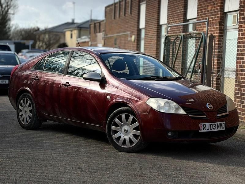 Used Nissan Primera 2003 Red Hatchback