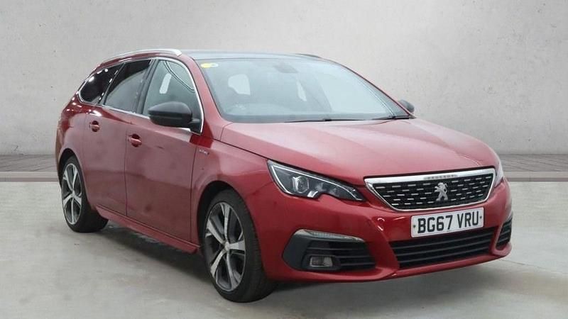 Used Peugeot 308 GT-line 2017 Red Estate