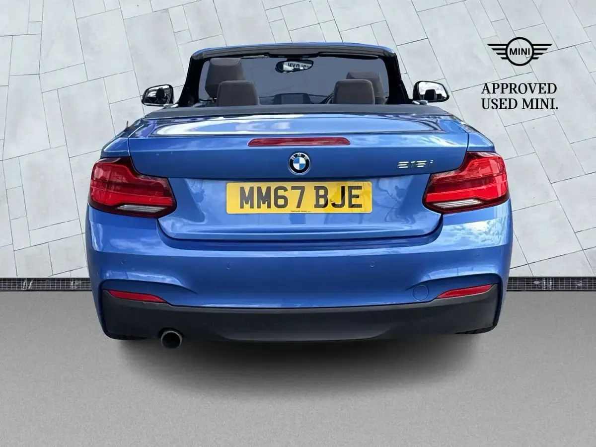 Used BMW 218 M Sport 2017 Blue Cabriolet