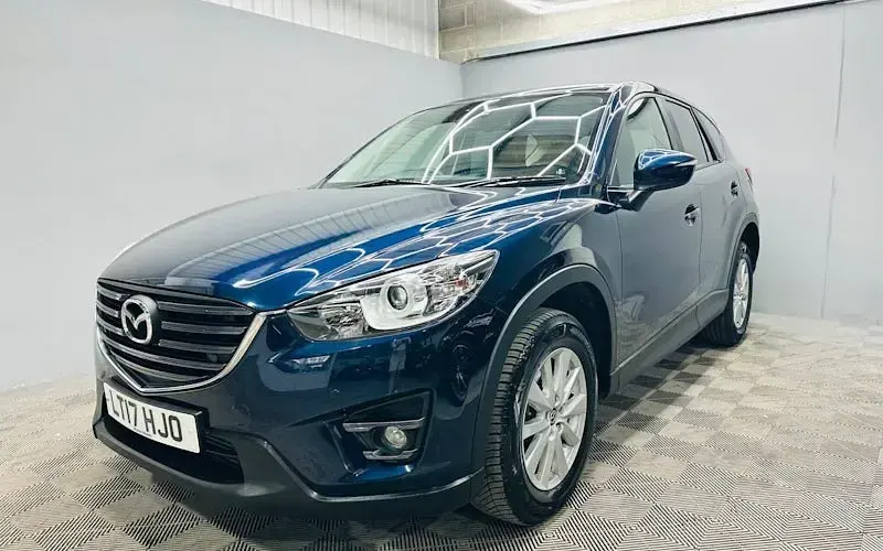 Used Mazda CX-5 150 HP (110 kW) 2017 Blue SUV