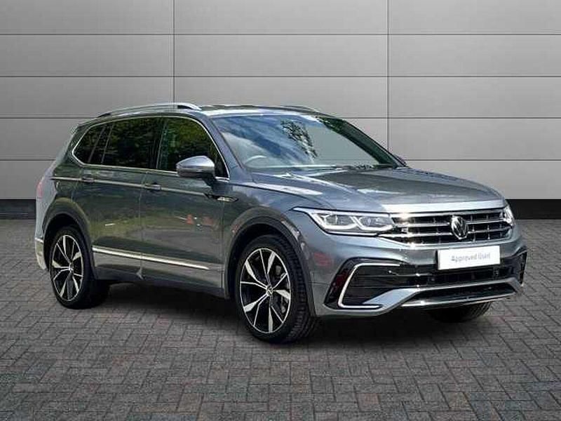 Grey Used 2024 VW Tiguan Allspace R-line SUV | £32,499 (Fair price) - Image 1/4