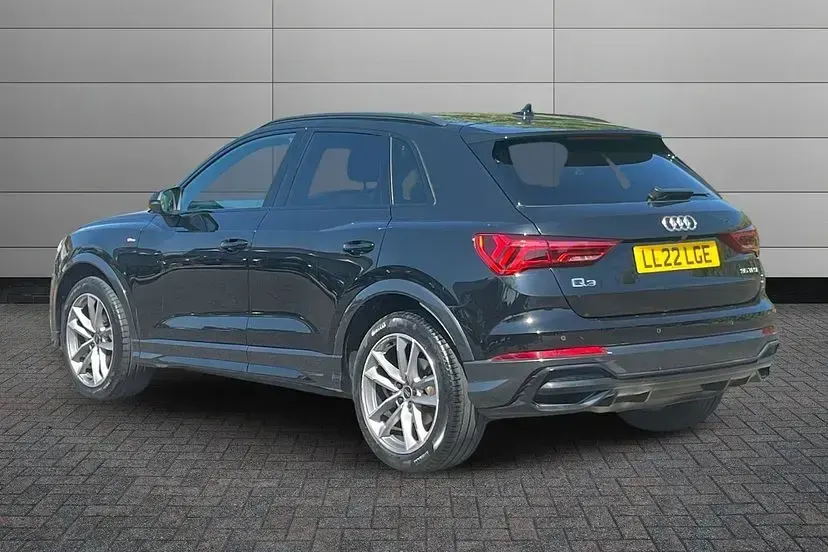 Used Audi Q3 Black Edition 148 HP (108 kW) 2022 Mythos black SUV