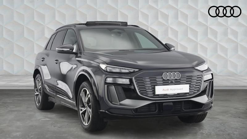 Grey Used 2025 Audi Q6 e-tron S-Line SUV | £55,000 (Super price) - Image 1/4