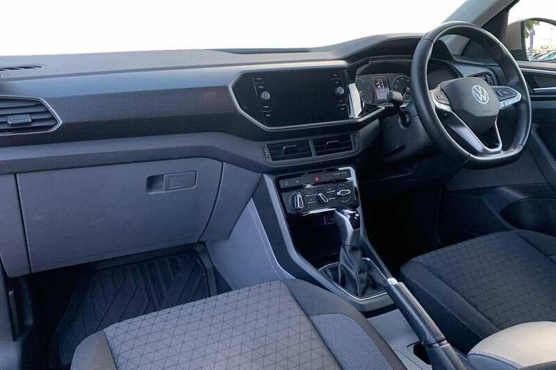 Used VW T-Cross SE 115 HP (84 kW) 2020 Champagne silver SUV