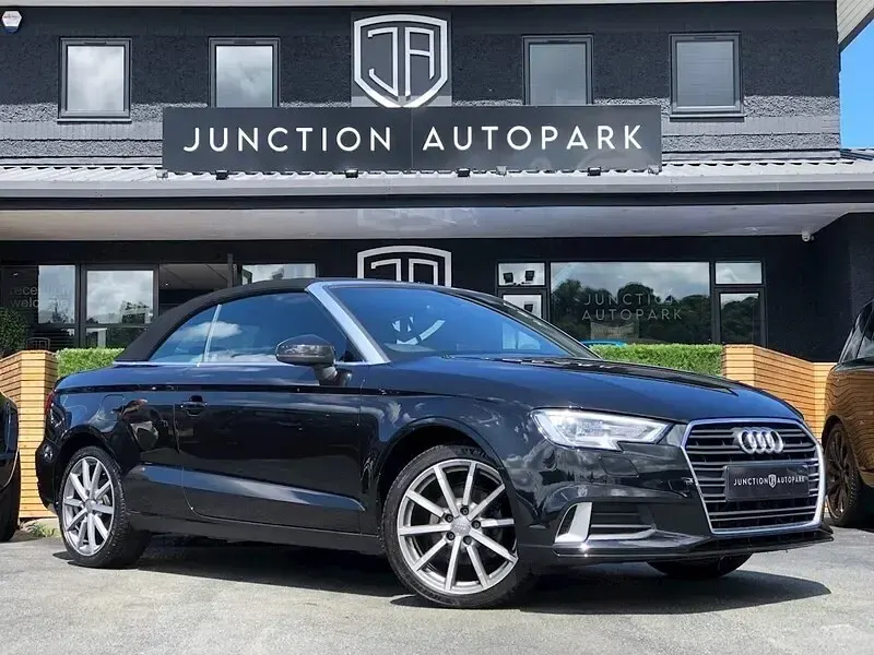 Used Audi A3 Cabriolet Sport 150 HP (110 kW) 2017 Black Cabriolet