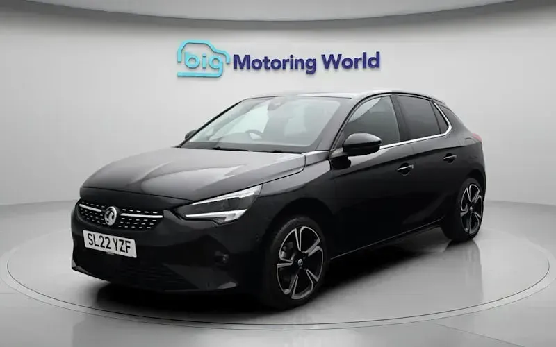 Used Vauxhall Corsa Edition 75 HP (55 kW) 2022 Black Hatchback