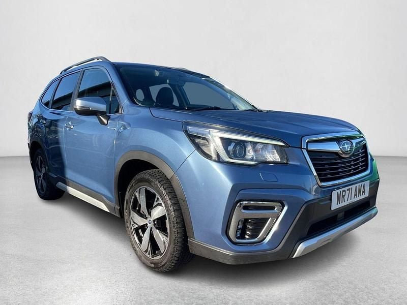 Blue Used 2021 Subaru Forester Premium SUV | £13,146 (Fair price) - Image 1/4