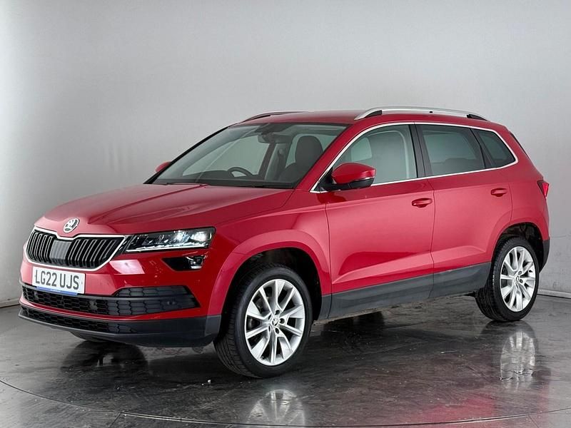 Used Skoda Karoq SE L 150 HP (110 kW) 2022 Red SUV