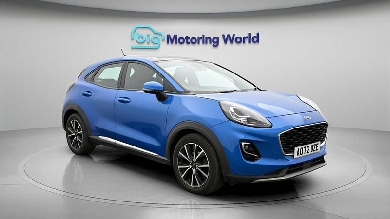 Used Ford Puma Titanium 125 HP (91 kW) 2022 Blue SUV