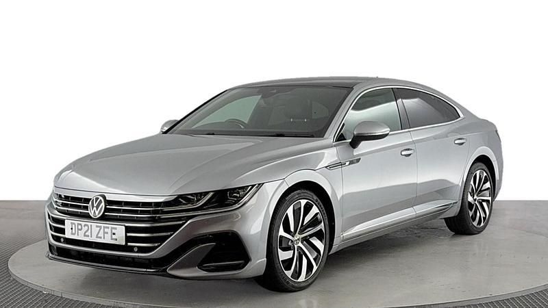 Silver Used 2021 VW Arteon R-line Hatchback | £19,720 (Fair price) - Image 1/4