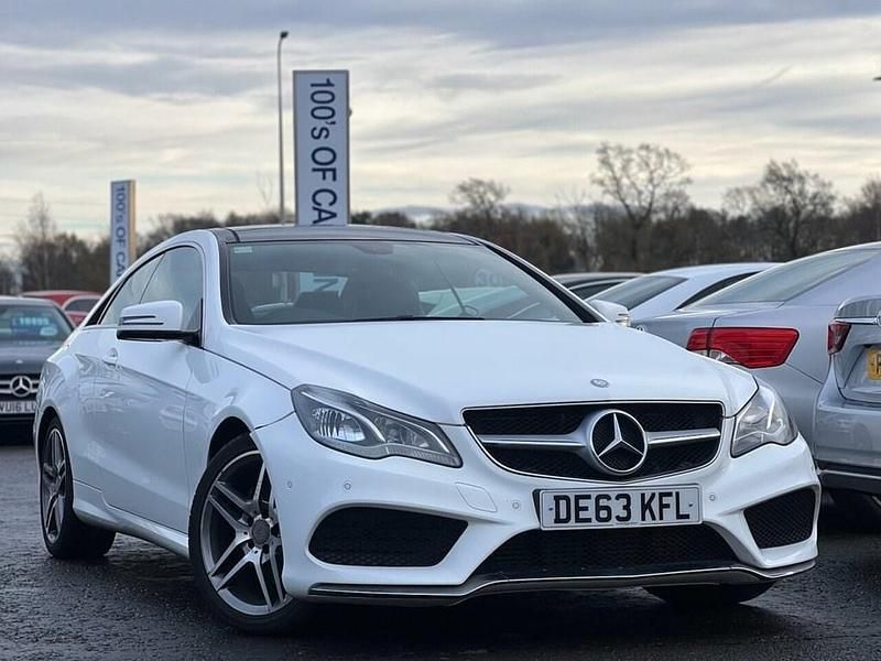 White Used 2014 Mercedes E220 AMG Coupe | £8,495 (Fair price) - Image 1/4