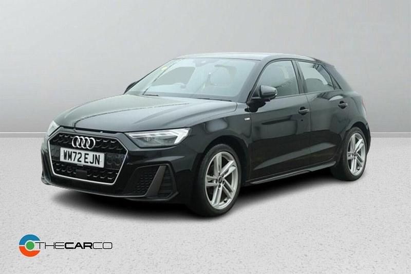 Used Audi A1 Sportback S-Line 95 HP (69 kW) 2022 Black Hatchback