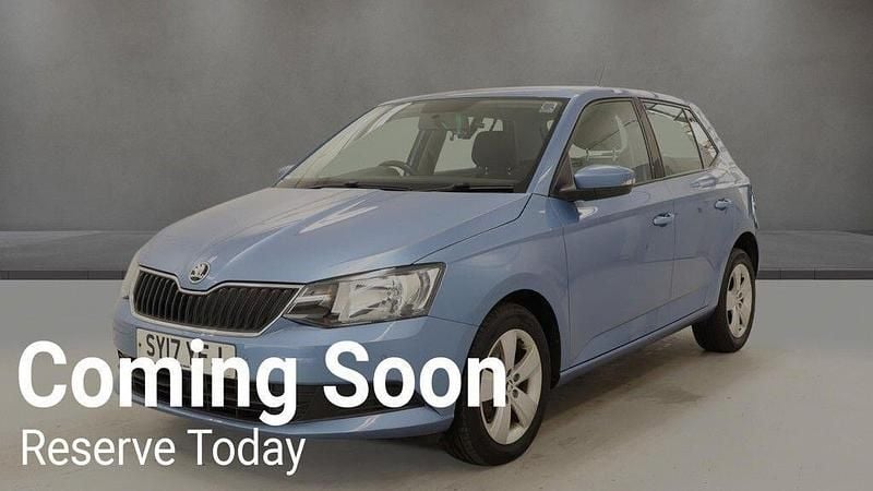 Used Skoda Fabia SE 110 HP (80 kW) 2017 Blue Hatchback