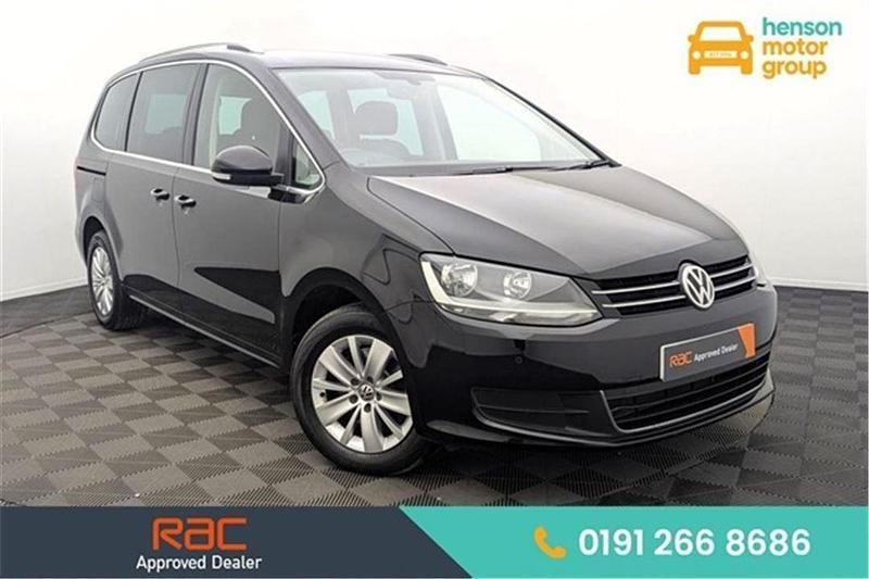 Black Used 2019 VW Sharan SE MPV | £12,999 (Fair price) - Image 1/4