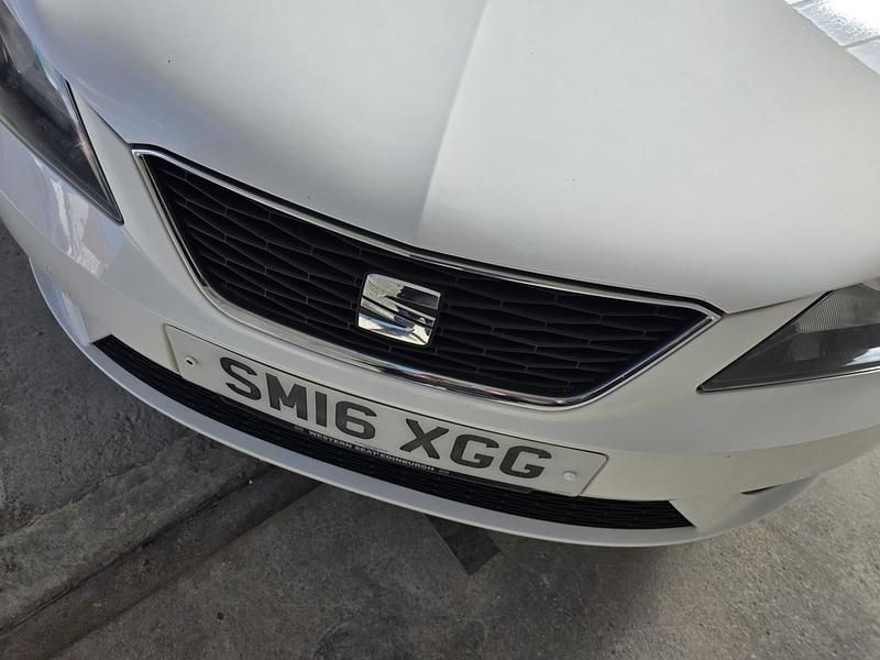 Used Seat Ibiza SOL 75 HP (55 kW) 2016 White Hatchback