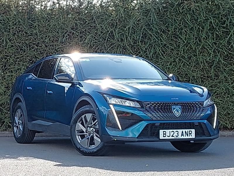 Blue Used 2023 Peugeot 408 Allure Sedan | £19,298 (Fair price) - Image 1/4
