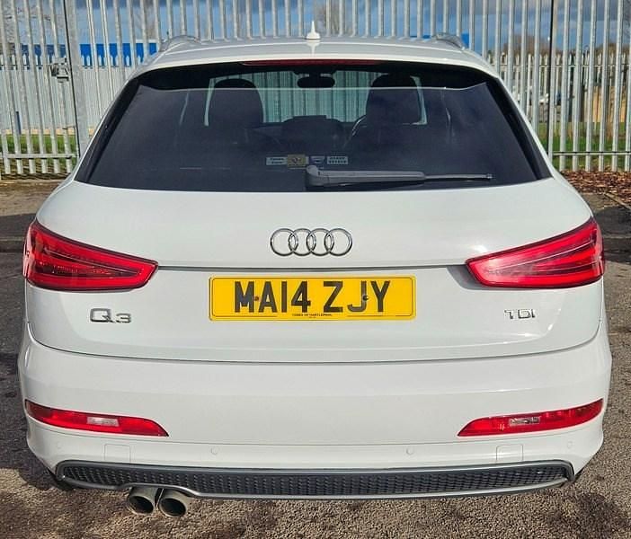 Used Audi Q3 S-Line 140 HP (102 kW) 2014 White SUV