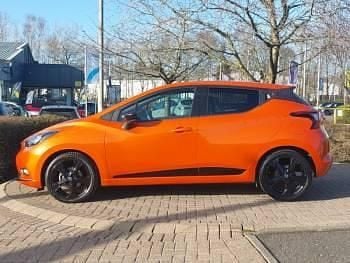 Used Nissan Micra 92 HP (67 kW) 2022 Orange Hatchback