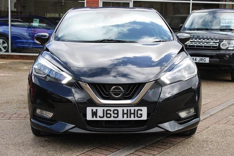 Used Nissan Micra Acenta 90 HP (66 kW) 2019 Black Hatchback